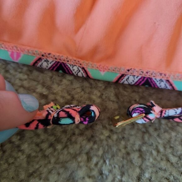 NWT Zumiez Trillium NWT neon print bikini top - Picture 10 of 14